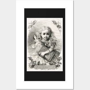 Victorian Child Christmas Presents 1862 Posters and Art